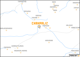 map of Chāh Pālīz