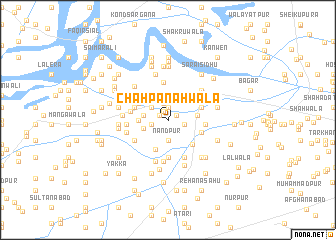 map of Chāh Panāhwāla