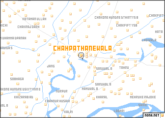 map of Chāh Pathānewāla