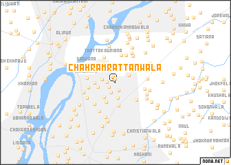 map of Chāh Rām Rattanwāla