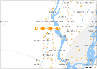 map of Chāh Raniwāla