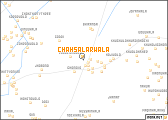 map of Chāh Sālārwāla