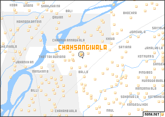 map of Chāh Sangiwāla