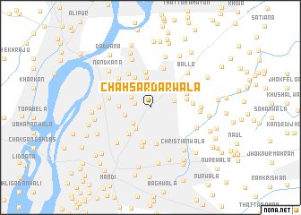 map of Chāh Sardārwāla