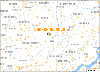 map of Chāh Shāduwāla