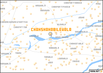 map of Chāh Shahābilewāla
