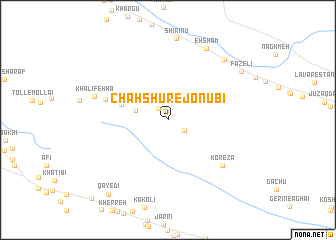 map of Chāh Shūr-e Jonūbī