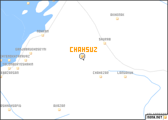 map of Chāh Sūz