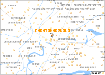 map of Chāh Takharwāla