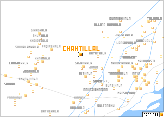 map of Chāh Tillal