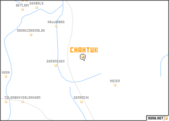 map of Chāh Tūk