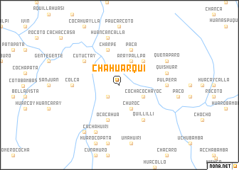 map of Chahuarqui