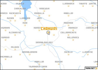 map of Chahuiri