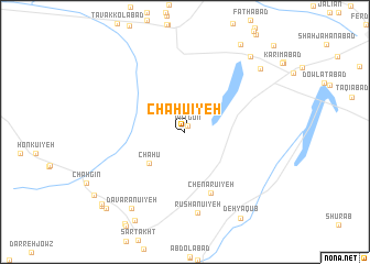 map of Chāhū\