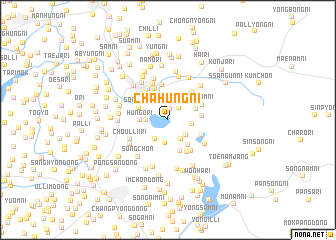 map of Chahŭng-ni