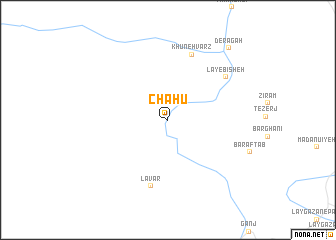 map of Chāhū