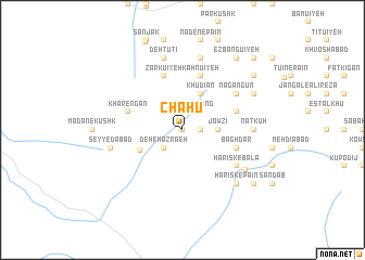 map of Chāhū