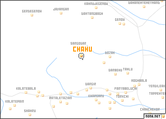 map of Chāhū
