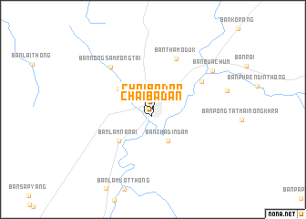 map of Chai Badan