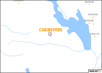 map of Chaïb er Ras