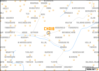 map of Chaïb