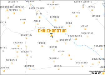 map of Chaichangtun