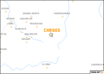 map of Chaides