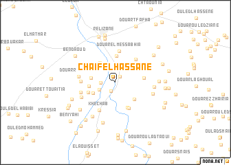 map of Chaïf el Hassane