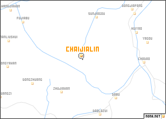 map of Chaijialin