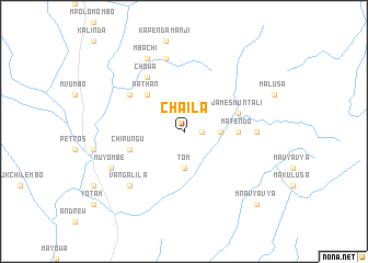 map of Chaila