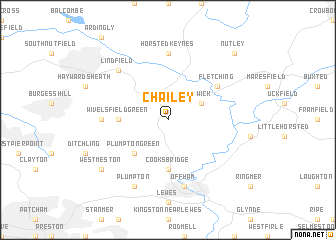 map of Chailey