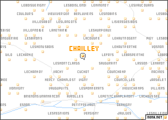 map of Chailley