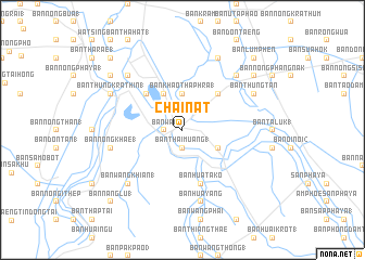 map of Chai Nat