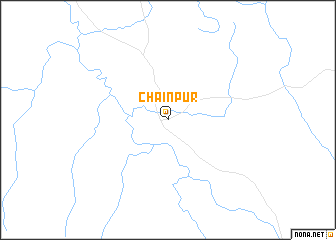 map of Chainpur