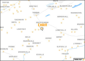 map of Chain