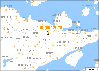 map of Chaiqiaozhen