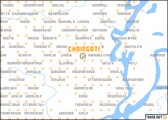 map of Chāirgāti