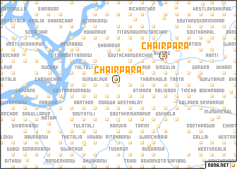 map of Chāirpāra