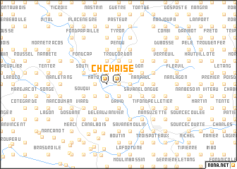 map of Chaise