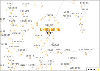 map of Chaissane