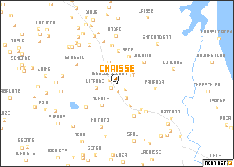 map of Chaisse