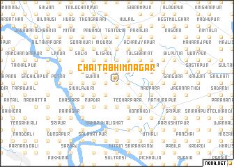 map of Chaita Bhimnagar