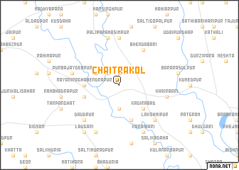 map of Chaitrakol