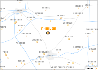 map of Chaiwan