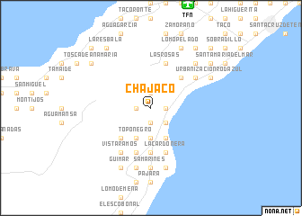 map of Chajaco