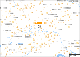 map of Chajak-tong