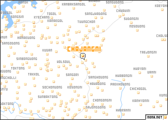 map of Chajang-ni