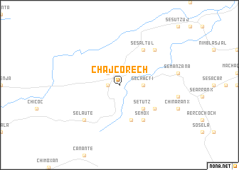 map of Chajcorech