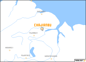 map of Chajianbu