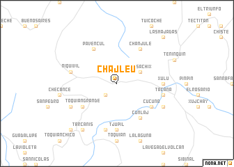 map of Chajleu